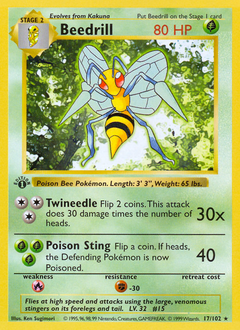Beedrill - Base #17 Price & Value ($6.12) | PokeScope