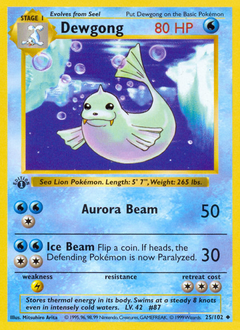 Dewgong - Base