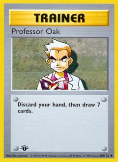 Professor Oak - Base #88 Price & Value ($1.83) | PokeScope