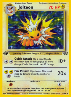 Jolteon - POP Series 3 #3 Price & Value ($65.00) | PokeScope