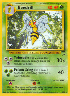 Beedrill - Base Set 2