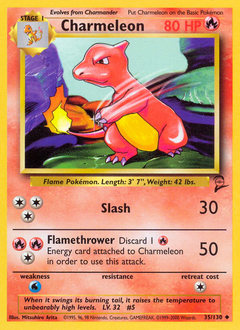 Charmeleon - Base Set 2