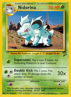Nidorina - Base Set 2