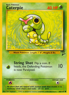 Caterpie - Base Set 2