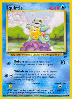 Squirtle - Base Set 2