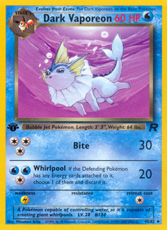 Dark Vaporeon - Team Rocket #45 Price & Value ($6.73) | PokeScope