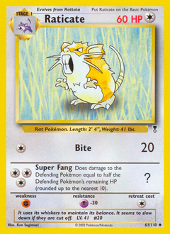 Raticate - Legendary Collection