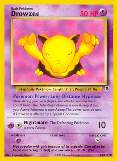 Drowzee - Legendary Collection