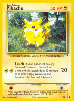 Pikachu - Legendary Collection