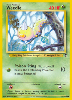 Weedle - Base #69 Price & Value ($0.66) | PokeScope