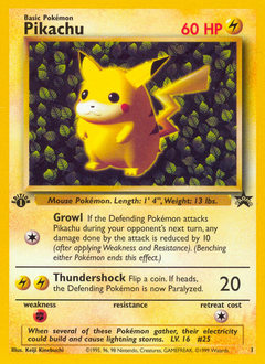 Pikachu - Wizards Black Star Promos #1 Price & Value ($43.06
