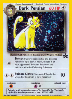 Dark Persian - Wizards Black Star Promos