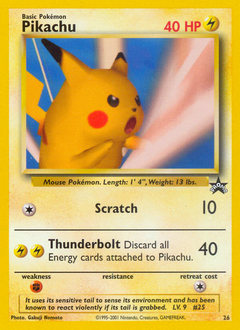 Pikachu - Wizards Black Star Promos #26 Price & Value ($93.63