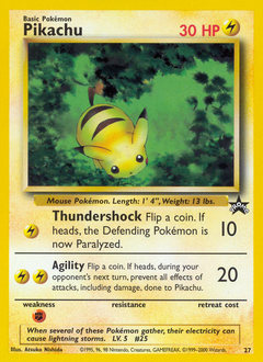 Pikachu - Wizards Black Star Promos #26 Price & Value ($93.63