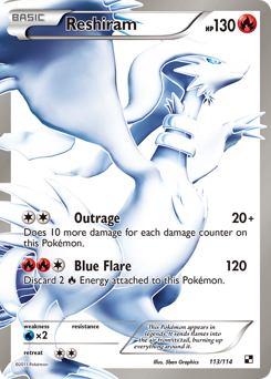 Reshiram - Black & White