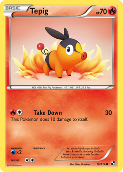 Tepig - Black & White