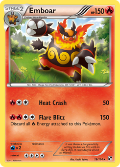 Emboar - Black & White