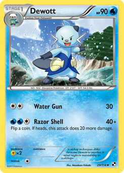 Dewott - Black & White