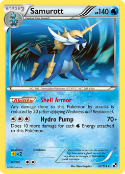 Samurott - Black & White