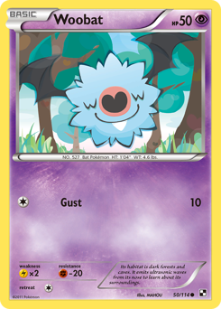 Woobat - Black & White