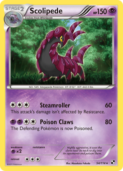 Scolipede - Black & White