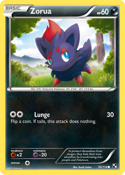 Zorua - Black & White