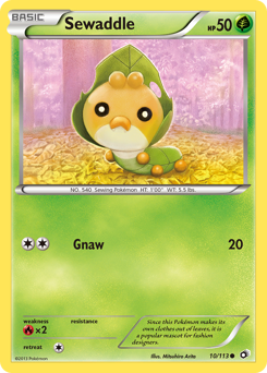 Sewaddle - Legendary Treasures