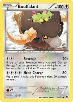 Bouffalant - Legendary Treasures