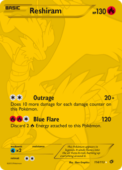 Reshiram - Legendary Treasures