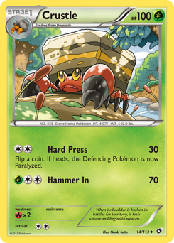 Crustle - Legendary Treasures