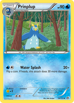 Prinplup - Legendary Treasures