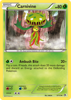 Carnivine - Legendary Treasures