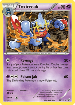 Toxicroak - Legendary Treasures