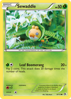 Sewaddle - Legendary Treasures