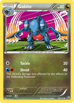 Gabite - Legendary Treasures