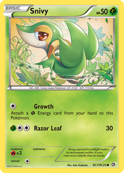 Snivy - Legendary Treasures