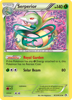 Serperior - Legendary Treasures
