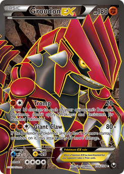 Groudon-EX - Dark Explorers
