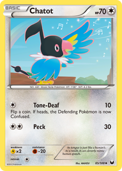 Chatot - Dark Explorers