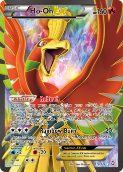 Ho-Oh-EX - Dragons Exalted