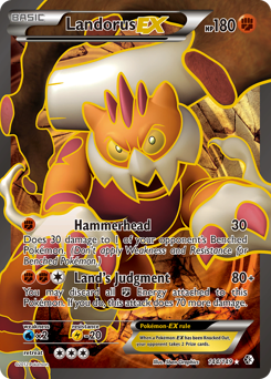 Landorus-EX - Boundaries Crossed