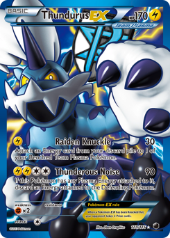 Thundurus-EX - Plasma Freeze