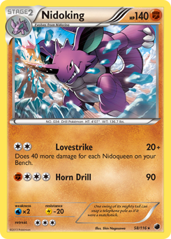 Nidoking - Plasma Freeze
