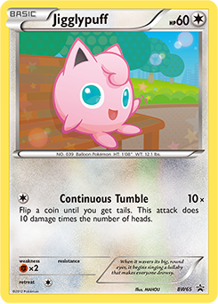 Jigglypuff - BW Black Star Promos