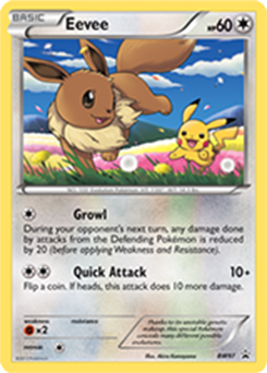 Eevee - BW Black Star Promos