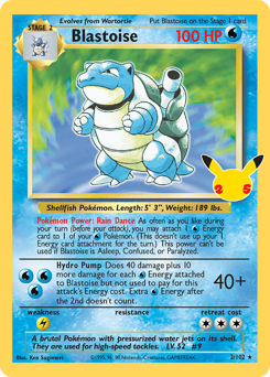 Blastoise - Celebrations: Classic Collection