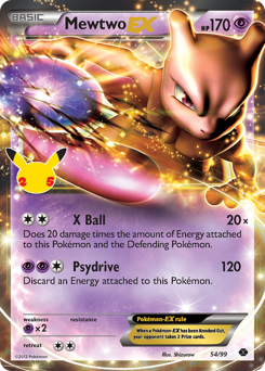 Mewtwo-EX - Celebrations: Classic Collection