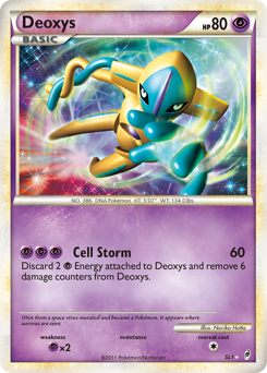 Deoxys 交渉あり 海外版ポケモンカード デオキシス #SL1 Deoxys - Call of Legends #SL1 Price & Value ($500.00) | PokeScope