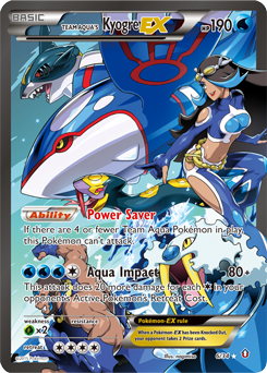 Team Aqua's Kyogre-EX - Double Crisis