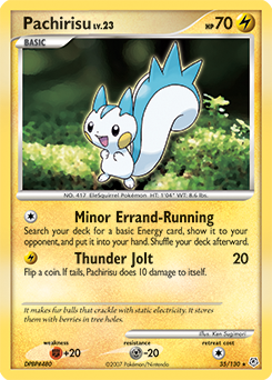 Pachirisu - Diamond & Pearl